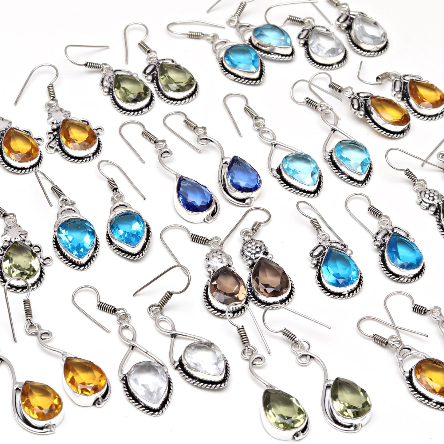 Mix Lot Earrings Handmade Jewelry Earrings 925silver Jewelry For Gift Unisex Women's Girls Gift For Her