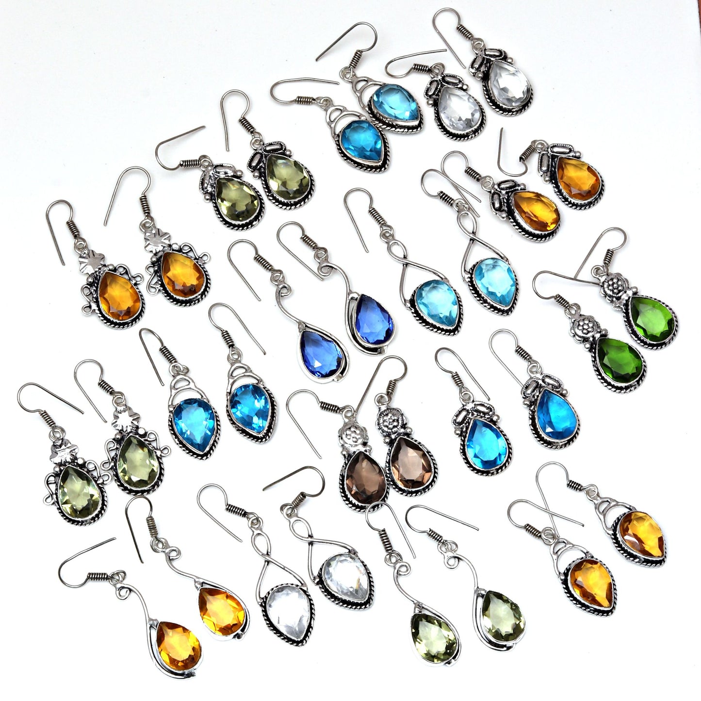 Mix Lot Earrings Handmade Jewelry Earrings 925silver Jewelry For Gift Unisex Women's Girls Gift For Her