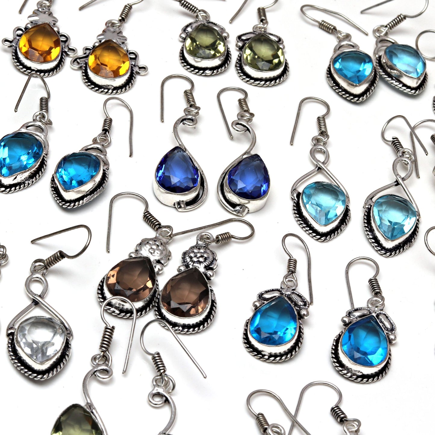 Mix Lot Earrings Handmade Jewelry Earrings 925silver Jewelry For Gift Unisex Women's Girls Gift For Her