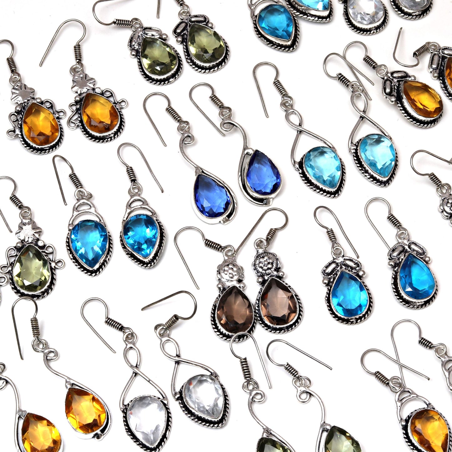 Mix Lot Earrings Handmade Jewelry Earrings 925silver Jewelry For Gift Unisex Women's Girls Gift For Her