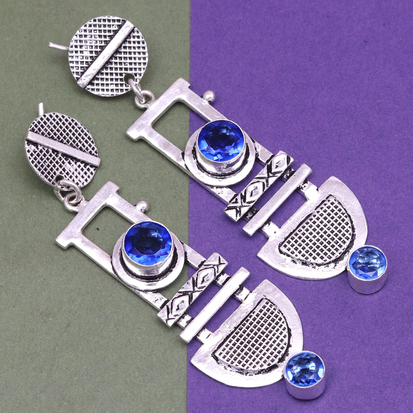 Tanzanite Earrings In 925 Sterling Silver Earrings Gemstones