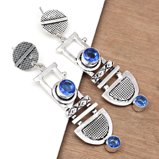 Tanzanite Earrings In 925 Sterling Silver Earrings Gemstones