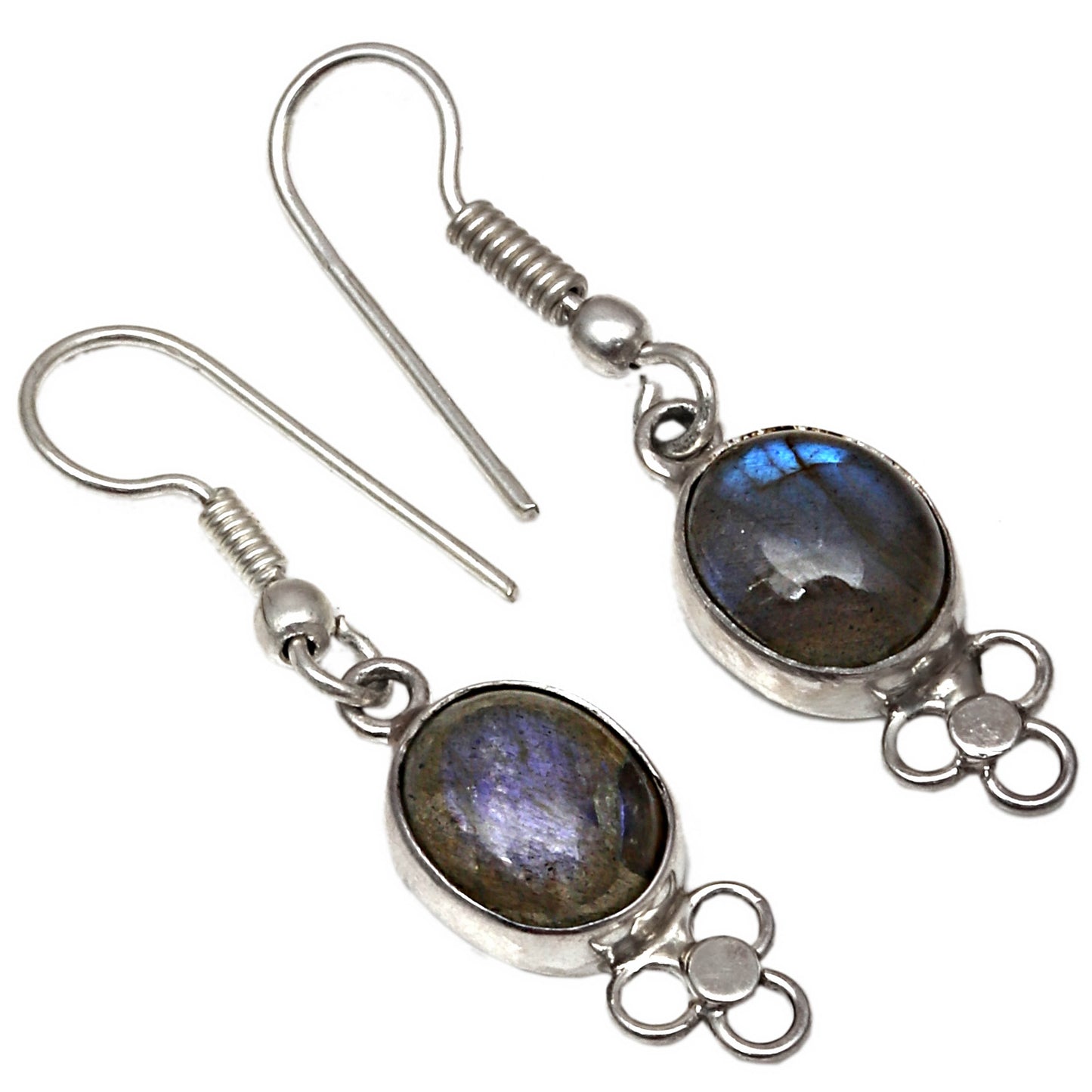 Pretty Attractive Labradorite Handmade Drop Dangle Stud Earring In 925 Sterling Silver Jewelry For Wedding & Anniversary