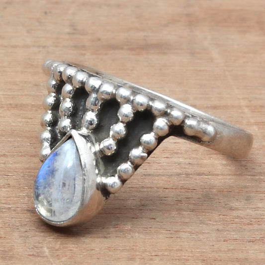 Moonstone ring