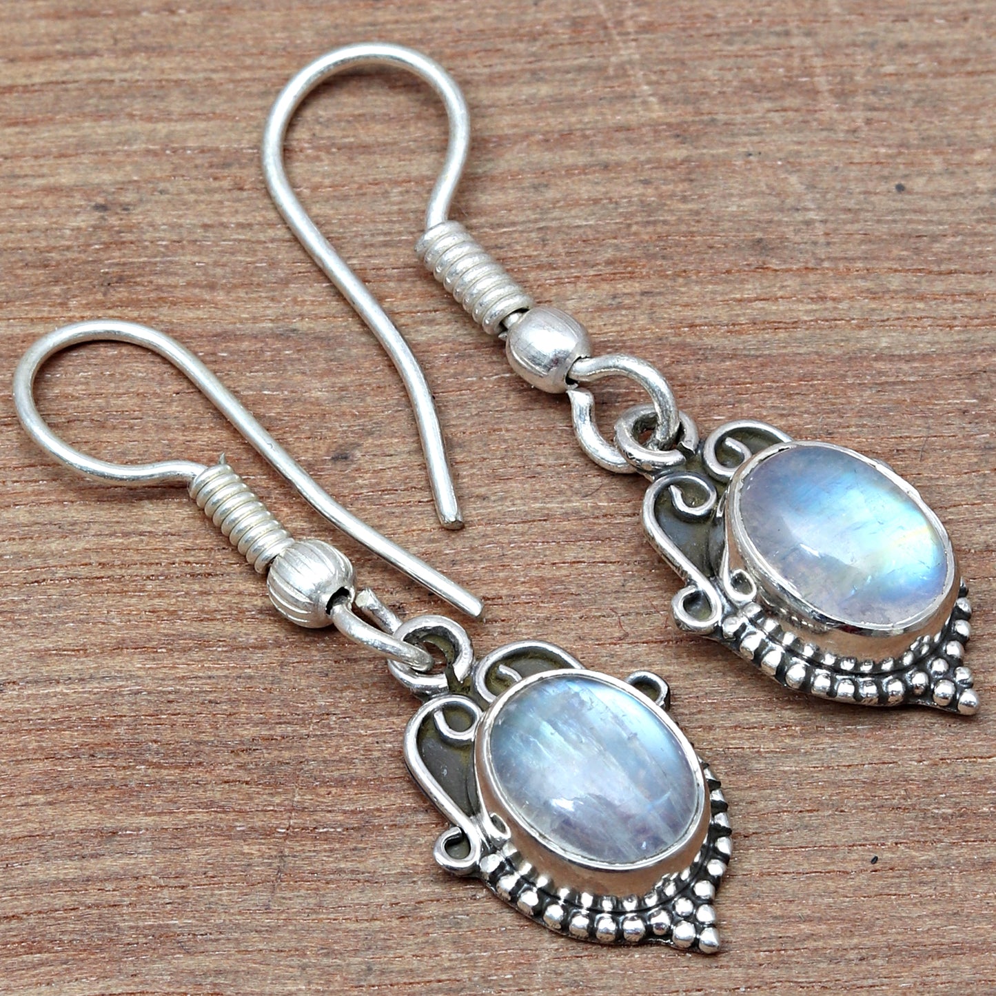 Pretty Attractive Labradorite Handmade Drop Dangle Stud Earring In 925 Sterling Silver Jewelry For Wedding & Anniversary