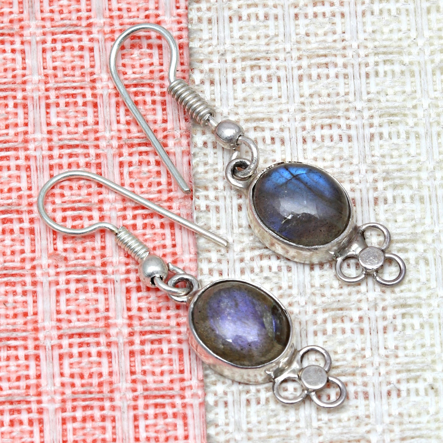 Pretty Attractive Labradorite Handmade Drop Dangle Stud Earring In 925 Sterling Silver Jewelry For Wedding & Anniversary